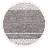 Safavieh Vermont 6'-0" x 6'-0" Rug in Black / Ivory