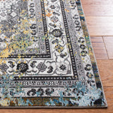 Safavieh Aria 4'-0" x 6'-0" Rug in Ivory / Blue