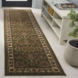 Safavieh Lyndhurst 2'-3" x 12'-0" Rug in Green / Ivory