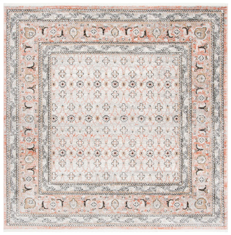 Safavieh Shivan 6'-7" x 6'-7" Rug in Grey / Rose