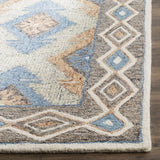 Safavieh Micro-Loop 5'-0" x 8'-0" Rug in Blue / Beige