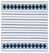Safavieh Montauk 6'-0" x 6'-0" Rug in Navy / Ivory