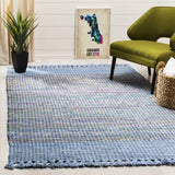 Safavieh Montauk 5'-0" x 8'-0" Rug in Blue / Multi