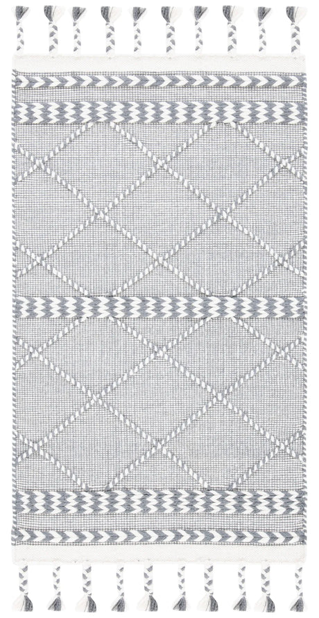 Safavieh Casablanca 3'-0" x 5'-0" Rug in Grey / Ivory