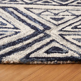 Safavieh Metro 6'-0" x 6'-0" Rug in Blue / Ivory