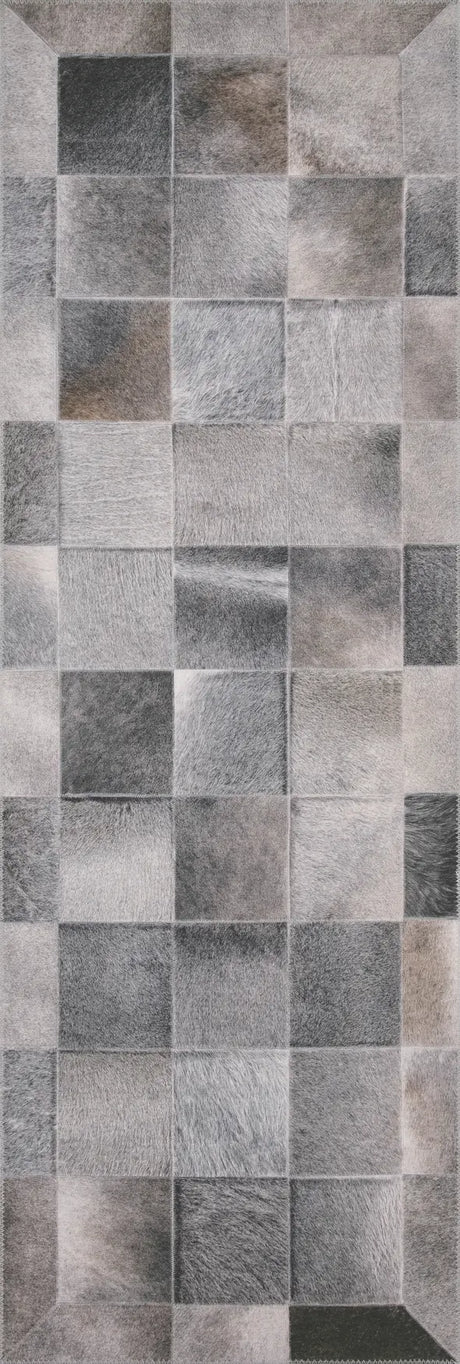 Loloi Maddox Mad-06 Charcoal/Grey Rugs - runner flat