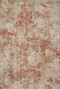 Loloi Gaia Gaa-03 Taupe/Brick Rugs - main flat