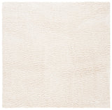 Safavieh August Shag 900 5'-3" x 5'-3" Rug in Ivory