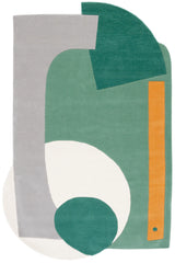 Safavieh Fifth Avenue 5'-0" x 8'-0" Rug in Green / Ivory