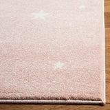 Safavieh Carousel Kids 100 4'-0" x 6'-0" Rug in Pink / Ivory