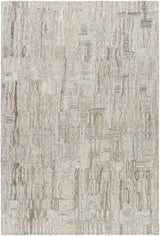 Surya Calgary Cgr-2300 Ash, Slate Grey Taupe, Pale Slate, Metallic - Silver, Pewter Rug.