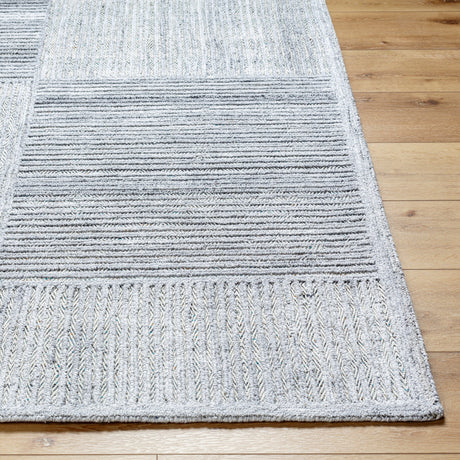 Surya Calgary Cgr-2304 Light Slate, Cream Rug.