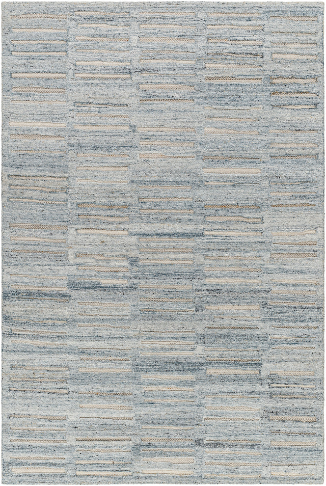 Surya Calgary Cgr-2306 Black, Cream Rug.