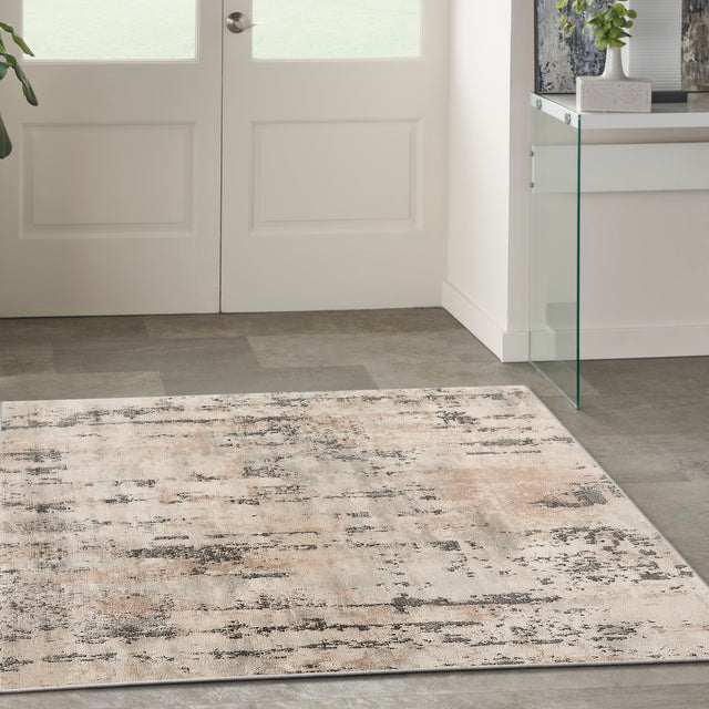 Nourison Quarry Qua01 Beige/Grey Rug
