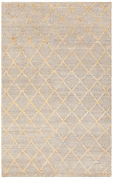 Chandra Aarushi AAR-44001 Tan and Gold rug, flat view