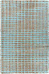 Chandra Abacus ABA-37500 Blue and Natural rug, flat view