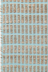 Chandra Abacus ABA-37500 Blue and Natural rug, texture close-up