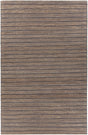Chandra Abacus ABA-37501 Grey and Natural rug, flat view