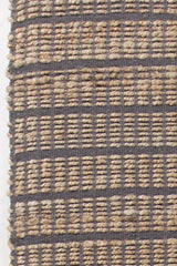 Chandra Abacus ABA-37501 Grey and Natural rug, texture close-up