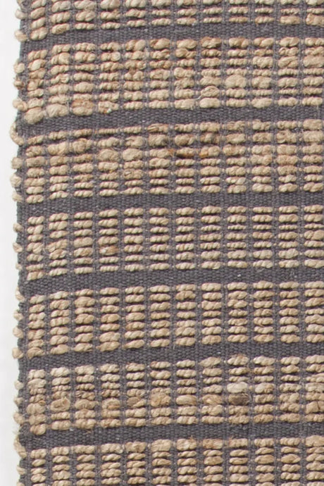 Chandra Abacus ABA-37501 Grey and Natural rug, texture close-up
