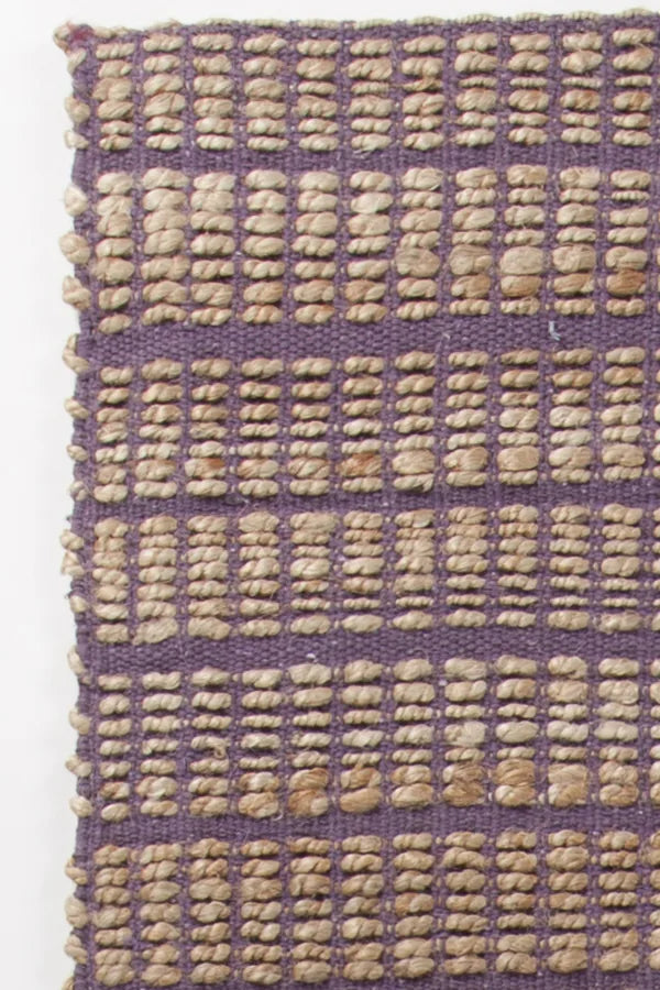 Chandra Abacus ABA-37503 Purple and Natural rug, texture close-up