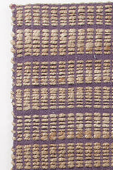 Chandra Abacus ABA-37503 Purple and Natural rug, texture close-up