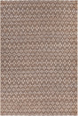 Chandra Abree ABR-52000 Silver and Black rug, flat view
