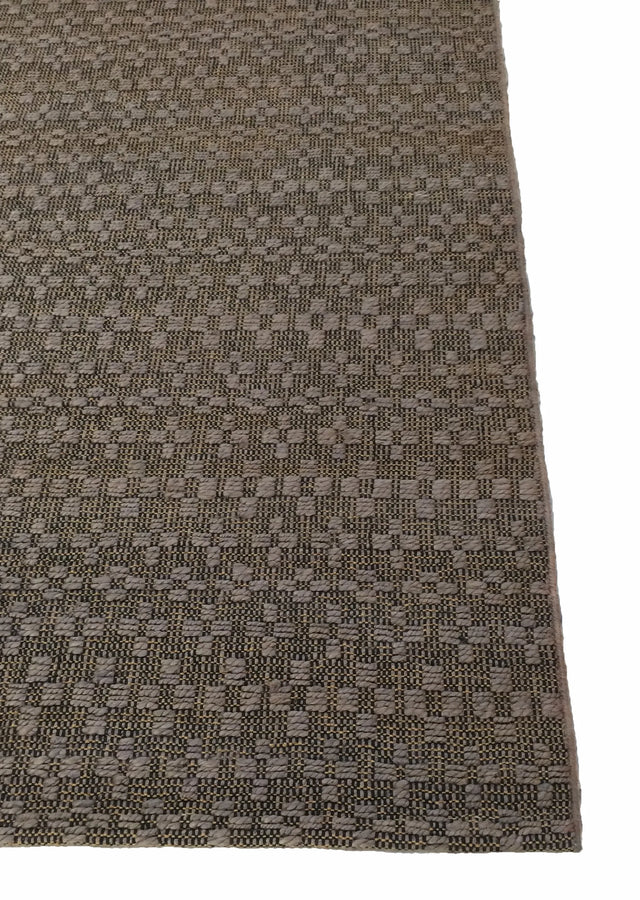 Chandra Abree ABR-52001 Grey and Black rug, corner detail