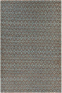 Chandra Abree ABR-52002 Turquoise and Black rug, flat view
