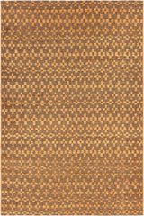 Chandra Abree ABR-52003 Gold and Black rug, flat view