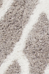 Chandra Aerona AER-40003 Tan and White rug, texture close-up