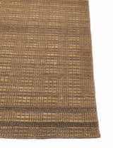 Chandra Agnes AGN-52100 Brown and Natural and Black rug, corner detail