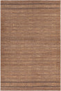 Chandra Agnes AGN-52100 Brown and Natural and Black rug, flat view
