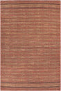 Chandra Agnes AGN-52102 Red and Natural and Black rug, flat view