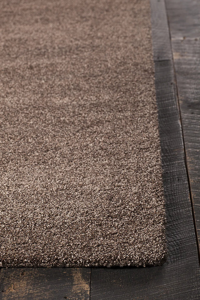 Chandra Alcon ALC-35502 Brown rug, corner detail