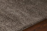 Chandra Alcon ALC-35502 Brown rug, side detail view