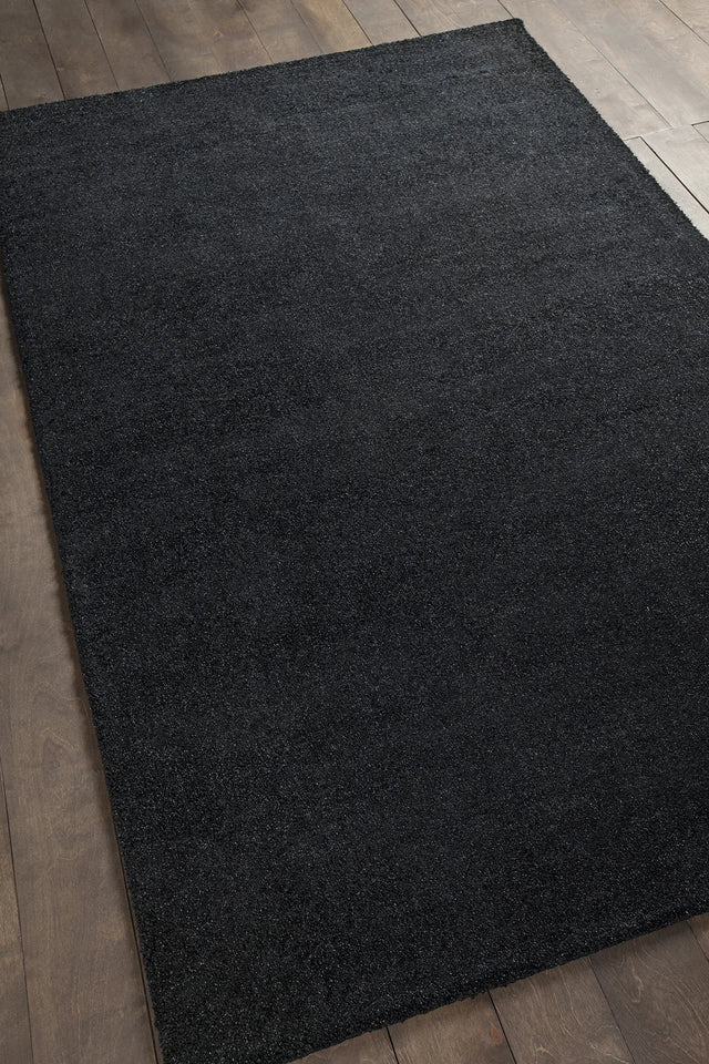 Chandra Alcon ALC-35503 Black rug, angled side view