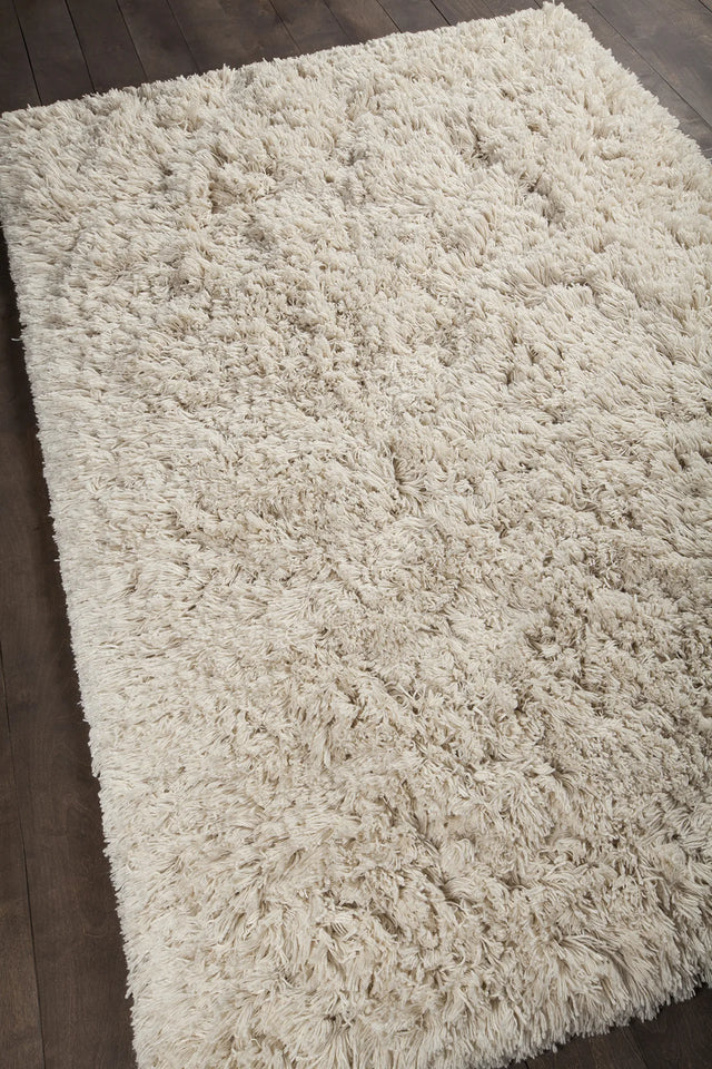 Chandra Ambiance AMB-4200 Ivory rug, angled side view