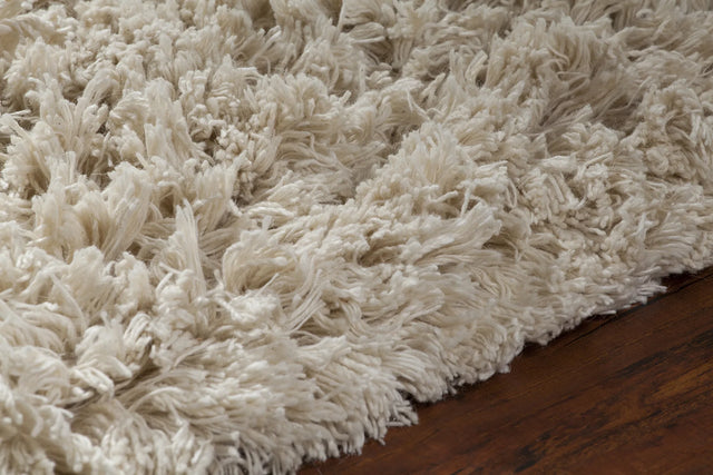 Chandra Ambiance AMB-4200 Ivory rug, side detail view