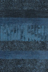 Chandra Amigo AMI-30503 Blue and Charcoal rug, texture close-up