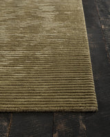 Chandra Angelo ANG-26202 Green rug, corner detail