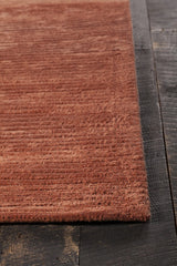 Chandra Angelo ANG-26203 Orange rug, corner detail