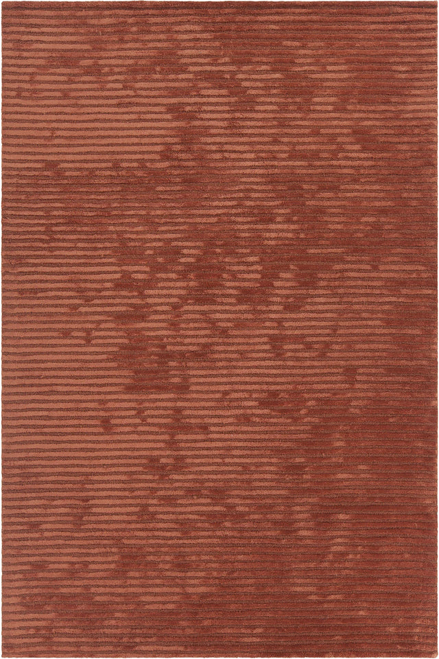 Chandra Angelo ANG-26203 Orange rug, flat view