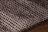 Chandra Angelo ANG-26205 Brown rug, side detail view