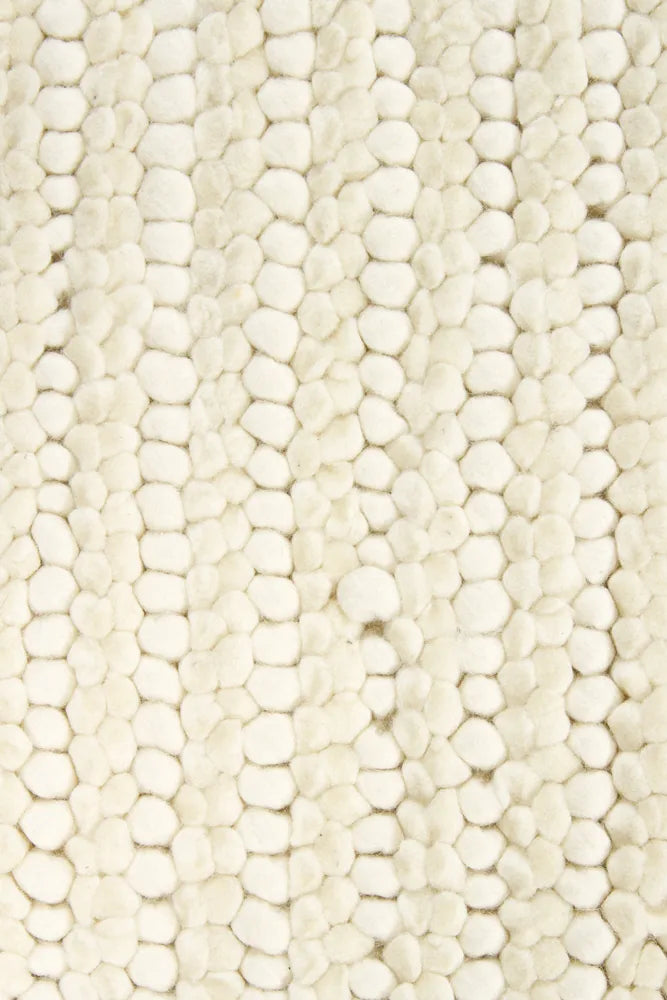 Chandra Anni ANN-11400 Ivory rug, texture close-up