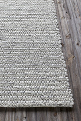 Chandra Anni ANN-11401 Ivory and Brown rug, corner detail