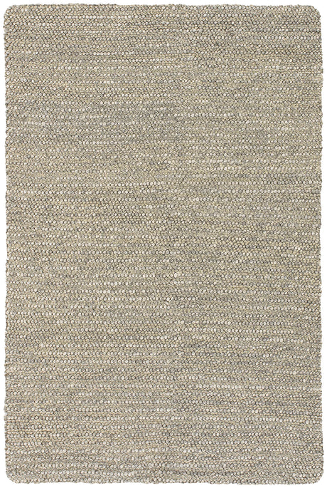 Chandra Anni ANN-11401 Ivory and Brown rug, flat view