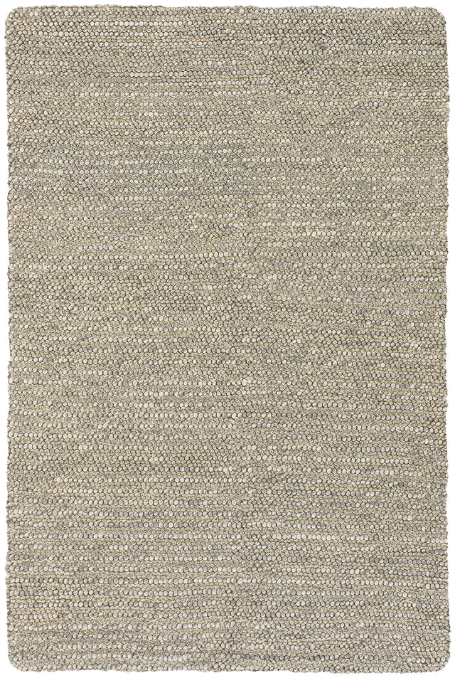 Chandra Anni ANN-11401 Ivory and Brown rug, flat view