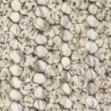 Chandra Anni ANN-11401 Ivory and Brown rug, texture close-up