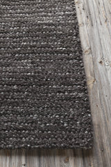 Chandra Anni ANN-11404 Brown and Ivory rug, corner detail